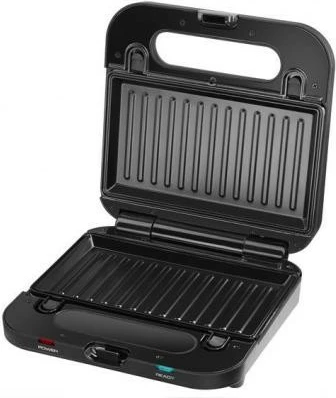 Tostier Amica SMK4011, 750W, 3 pllaka të ndërrueshme, i zi