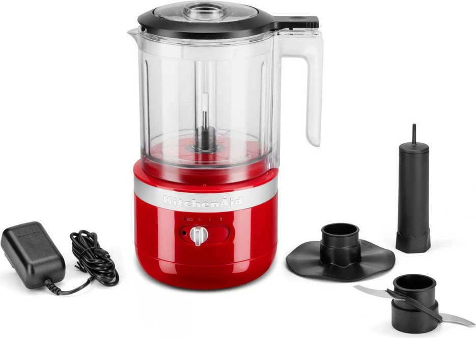 Përpunues ushqimi KitchenAid 5KFCB519EER, 1.27kg, 2 shpejtësi, i kuq