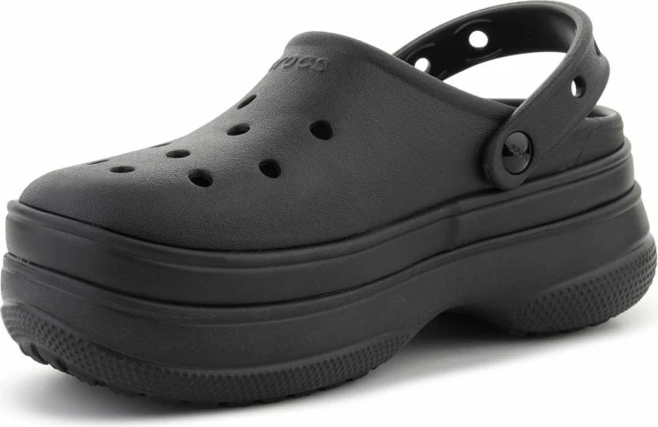 Atlete lifestyle Crocs Classic Stacked Clog 211355-060, të zeza [Madhësia: 37 - 38]