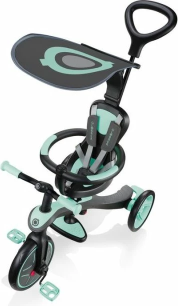 Bicikletë për fëmijë Globber Explorer Trike, ngjyrë mentë