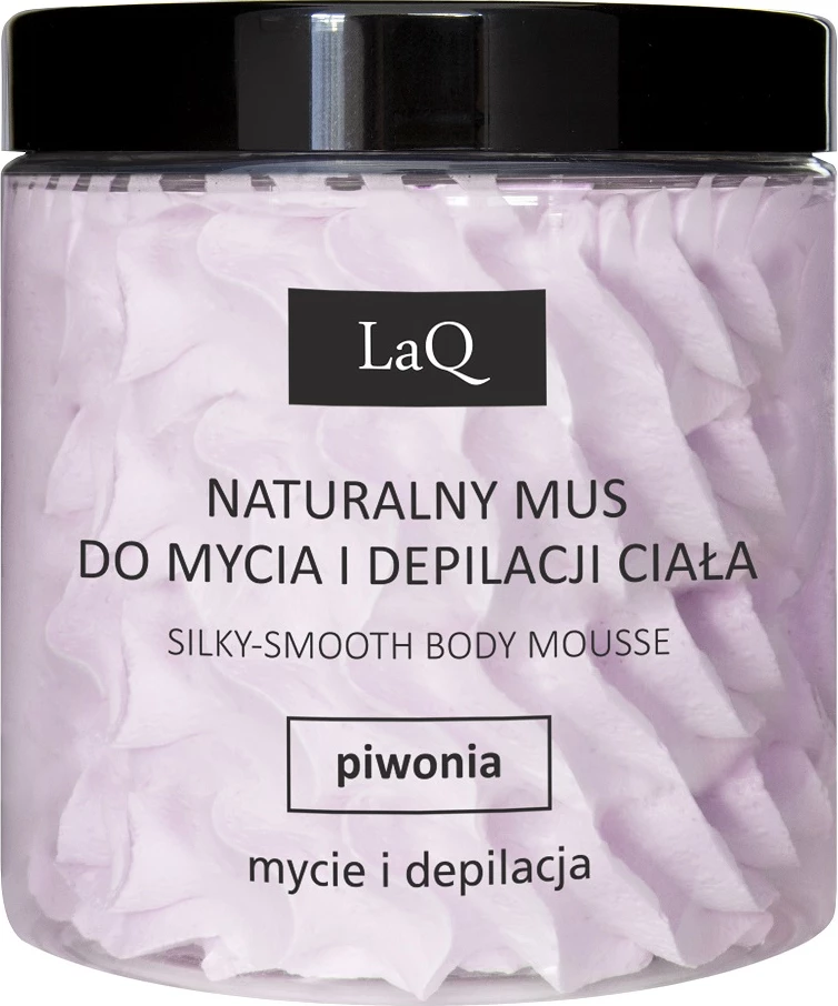 Shkumë për larje trupi dhe depilim për femra LaQ Peony, 250ml