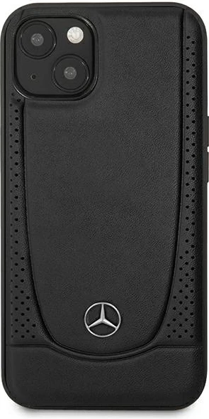 Mbështjellës Mercedes MEHCP15MARMBK për iPhone 15 Plus 6.7", lëkurë Urban Line, zi
