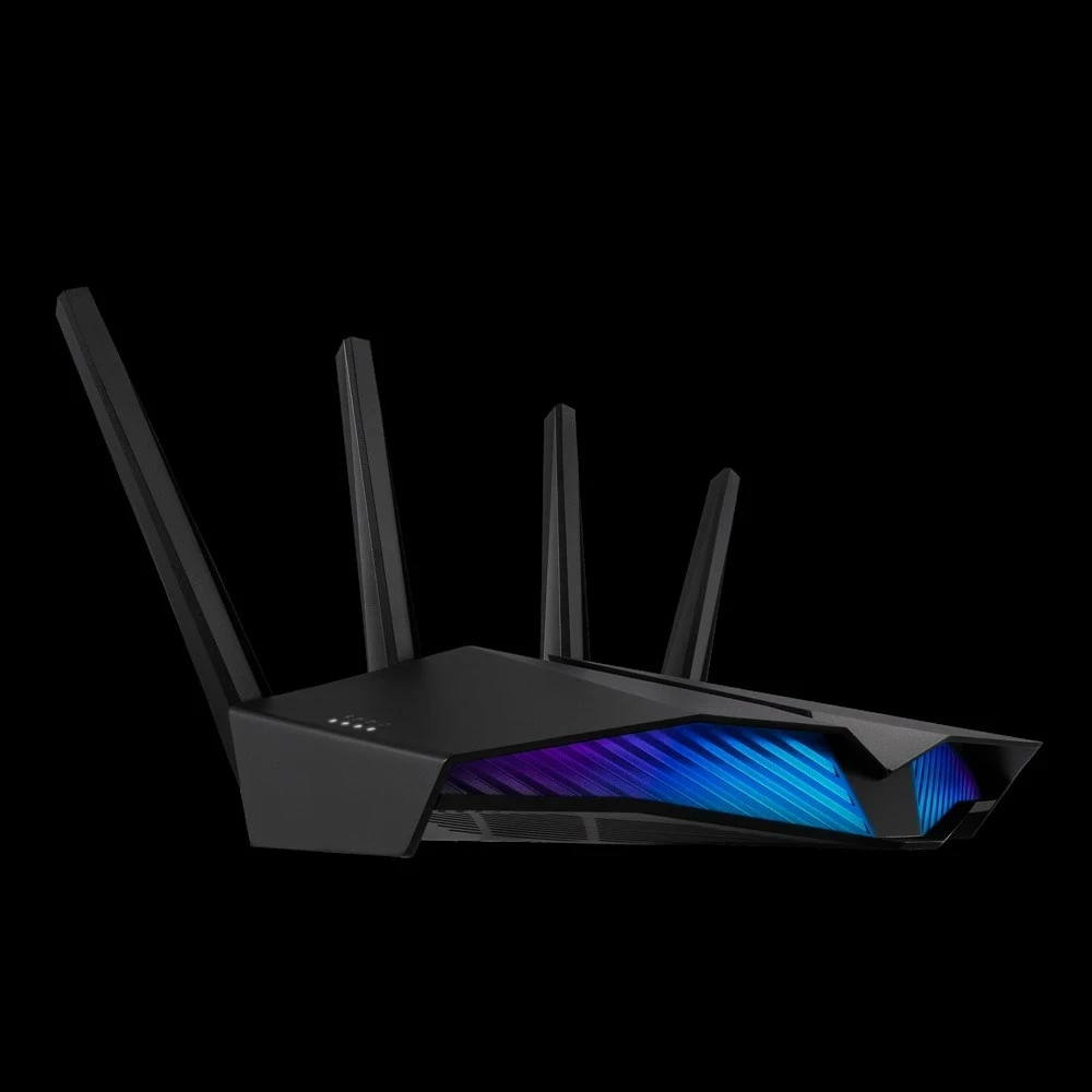 Router ASUS RT-AX82U, wireless, Gigabit Ethernet, Dual-band (2.4 GHz / 5 GHz), i zi
