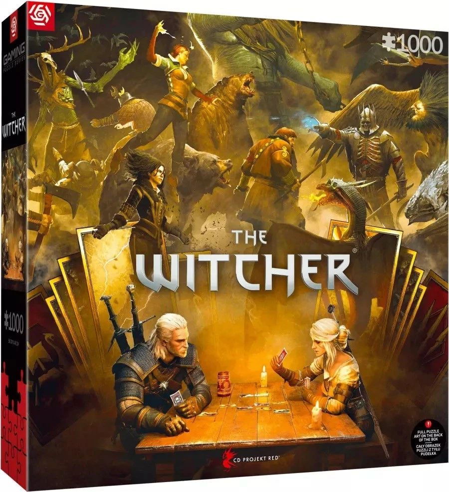 Puzzle Cenega Publishing Good Loot Gaming - The Witcher: Playing Gwent 1000 copë