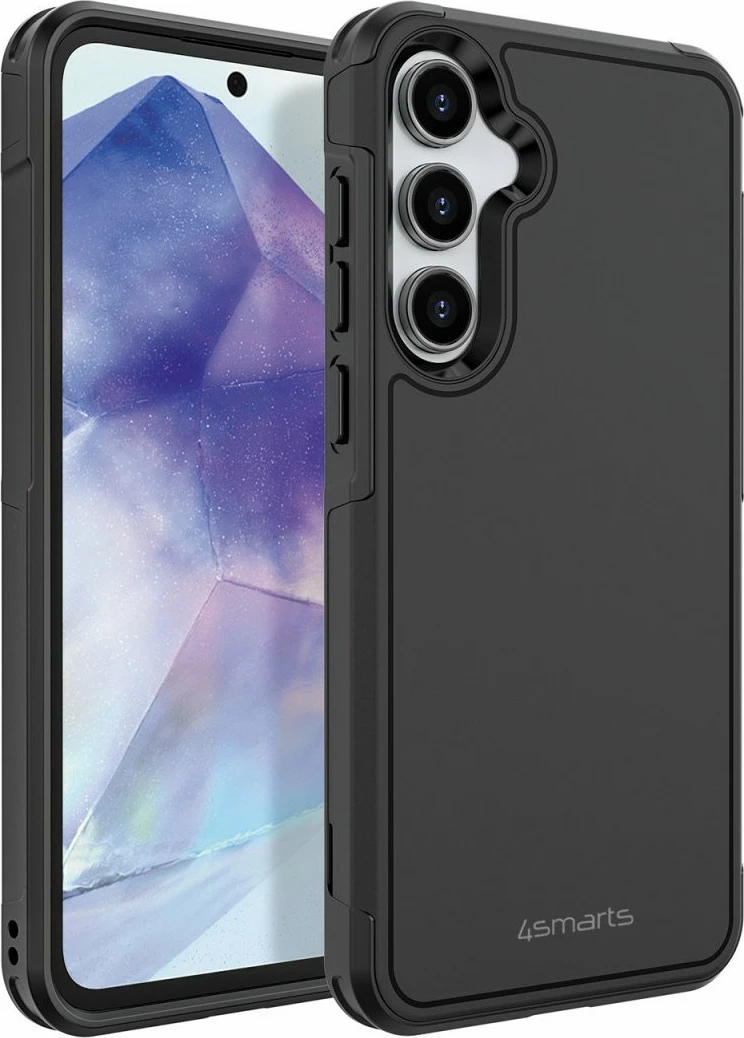 Mbështjellës 4smarts 541068, Samsung Galaxy A55, 16.8 cm (6.6"), Ngjyrë e zezë
