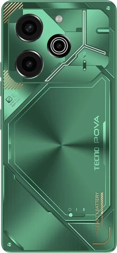 Celular TECNO Mobile Pova 6 Pro 5G, 12 GB, 256 GB, Jeshil