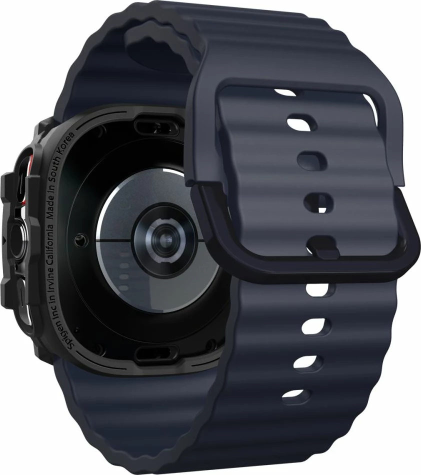Mbështjellës Spigen Rugged Armor për Samsung Galaxy Watch Ultra 47mm, i zi mat