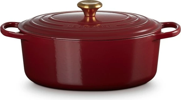 Enë pjekjeje ovale Le Creuset Signature Roaster 31cm rhone