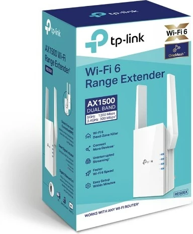 Zgjatës Rrjeti Wi-Fi TP-LINK AX1500