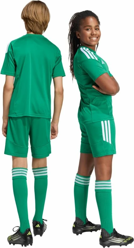 Shorce për fëmijë adidas, të gjelbra [Madhësia: 128 cm]