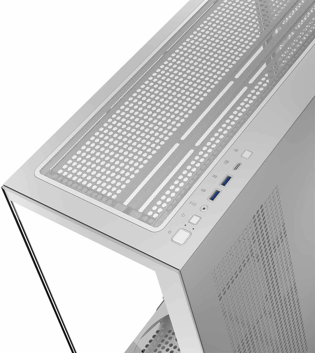 Kasë MODECOM STELLAR NF ARGB 20, Midi Tower, ATX/ITX/Micro ATX, e bardhë