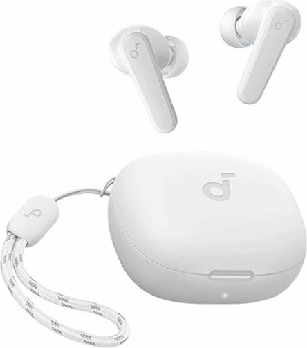Kufje ANKER Soundcore R50i Bluetooth 5.3, 30 orë, aptX, IPX5, të bardha