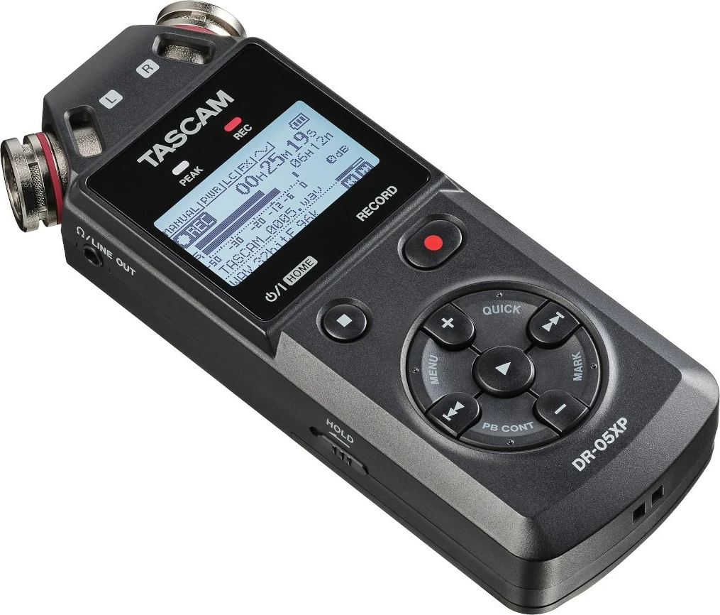 Regjistrues dixhital portativ Tascam DR-05XP, USB, i zi