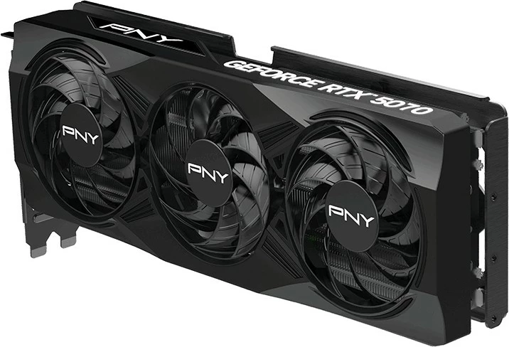 Kartelë grafike PNY GeForce RTX 5070 OC, 12GB GDDR7, PCI Express x16 5.0, e zezë