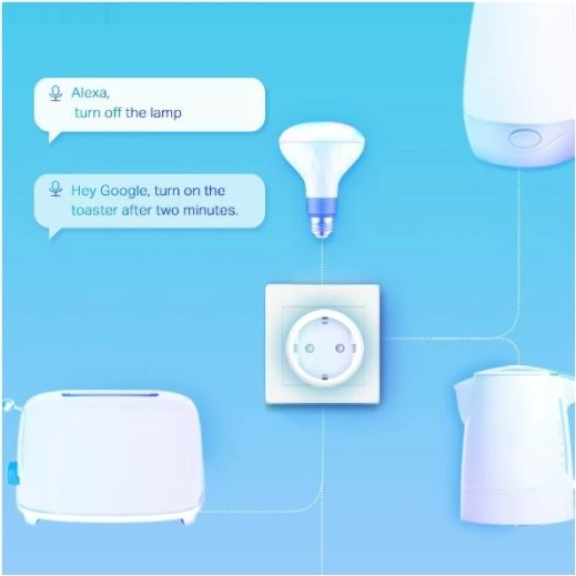 Prizë smart Wi‑Fi TP-LINK Tapo P115 Mini, monitorim energjie, 16A/3680W, e bardhë, 1 copë