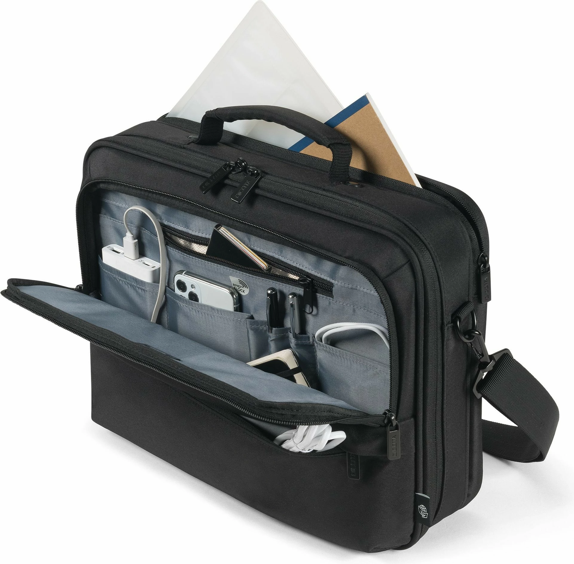 Çantë DICOTA D32031-RPET, 17.3", rrip supi, e zezë