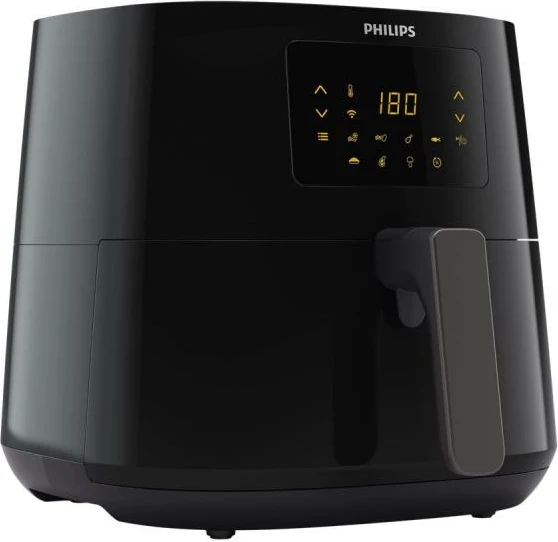 fritezë ajri, Philips, Airfryer HD9280/70 XL, 6.2L, e zezë