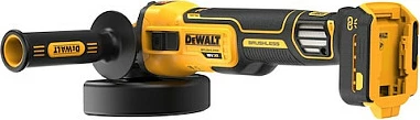 Brusilë këndore DEWALT 18V, akumulator, version bazik, verdhë/zezë