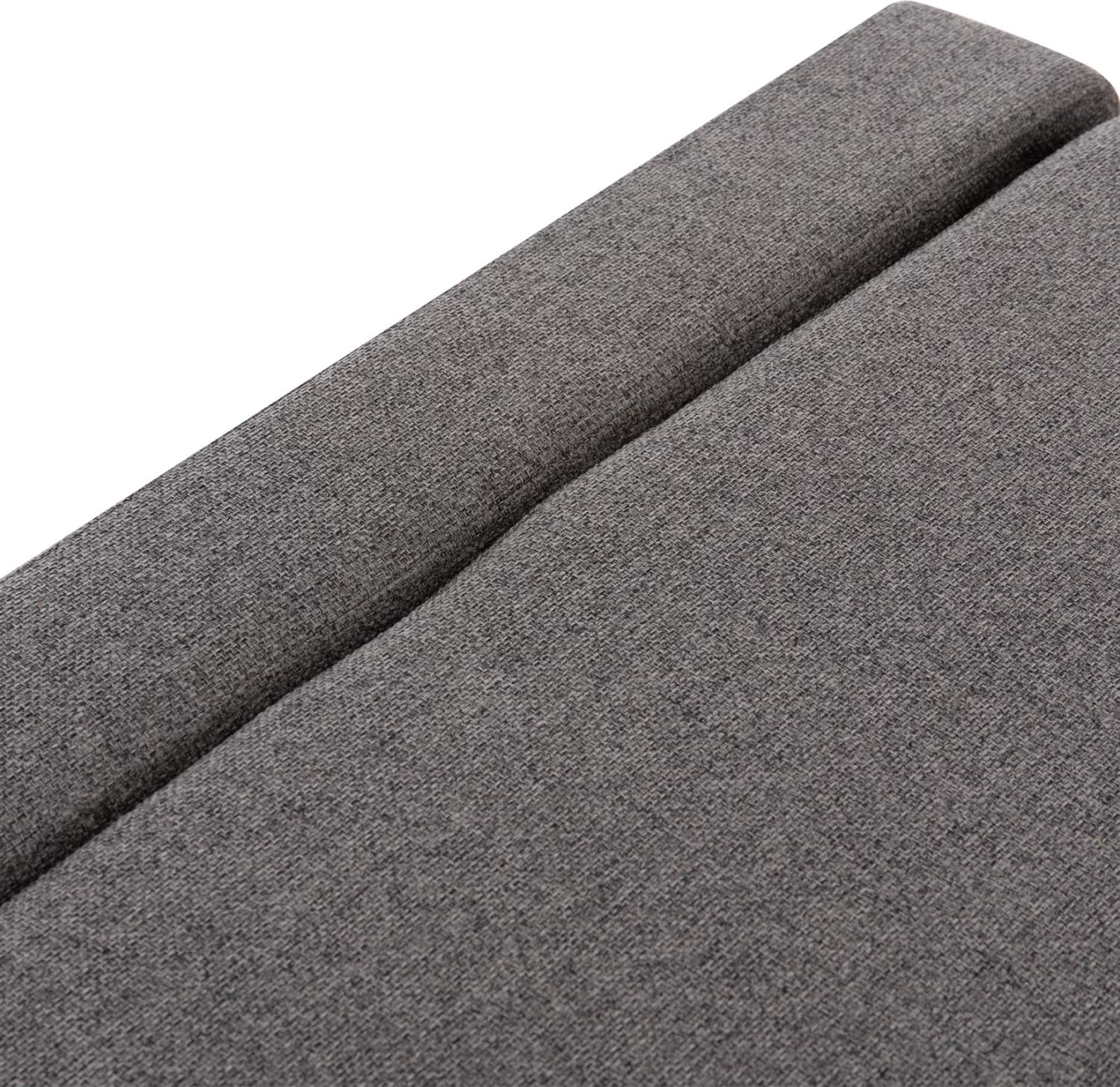 Stool me shtrat palosës dhe dyshek INGE, material gri, 166x75x40cm