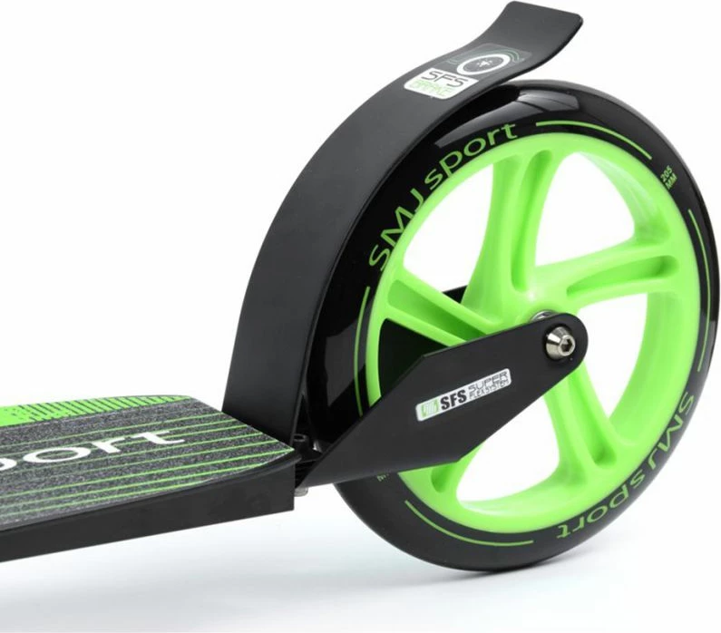 Trotinetë SMJ Sport NL-700-230 / 205 për Meshkuj, Femra dhe Fëmijë - E Zezë dhe e Gjelbër