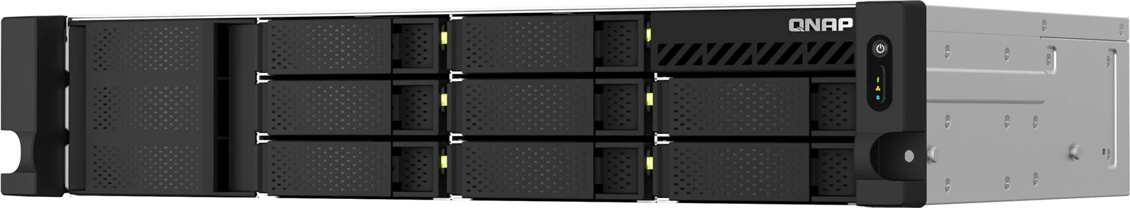 Server NAS QNAP TS-864EU-8G, Rack (2U), 16 GB, iSCSI LUN, HDMI, LAN, Zi