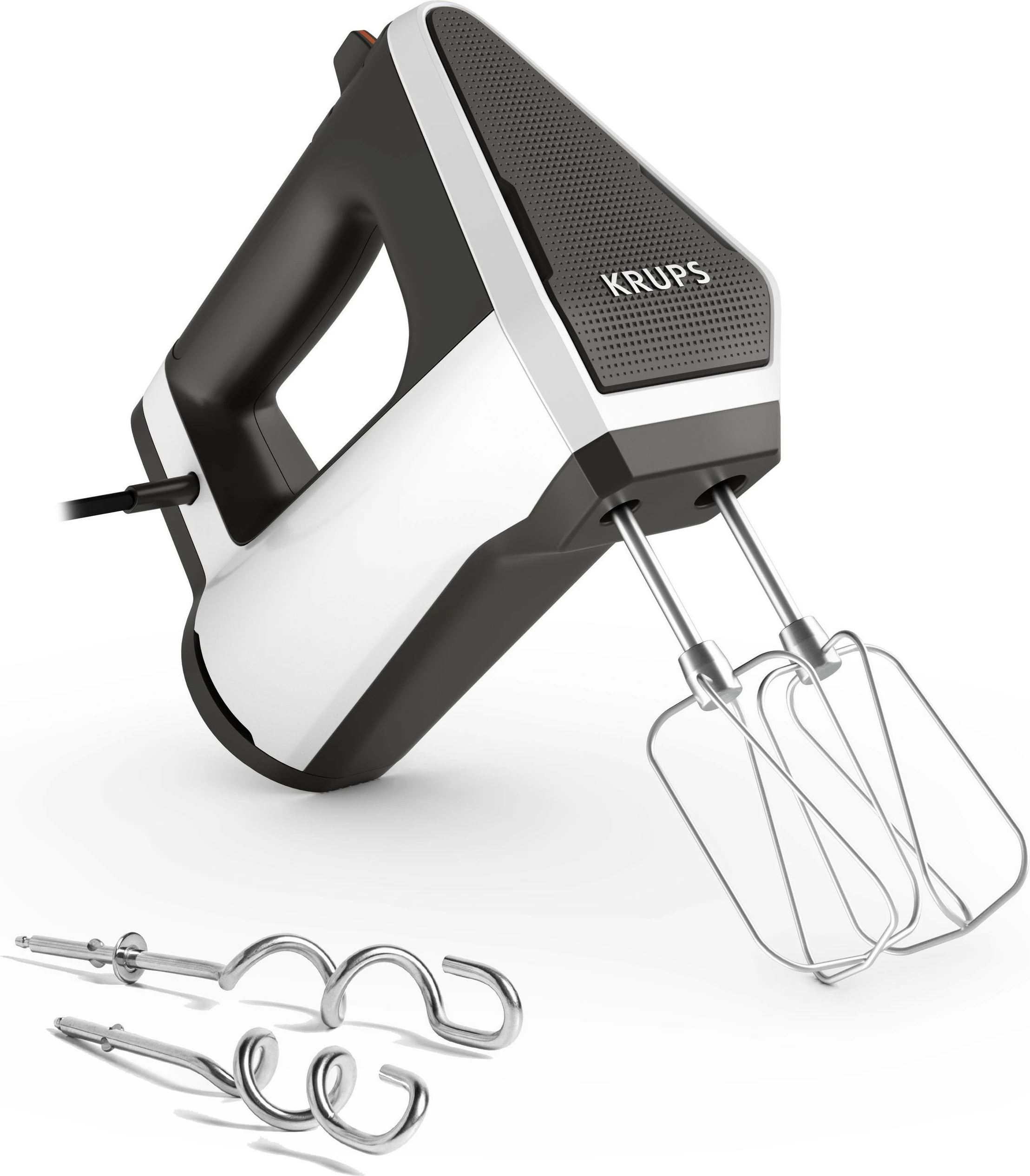 Mikser dore Krups GN 6021 3 Mix 6000, 600W, 5 shpejtësi, bardhë/gri