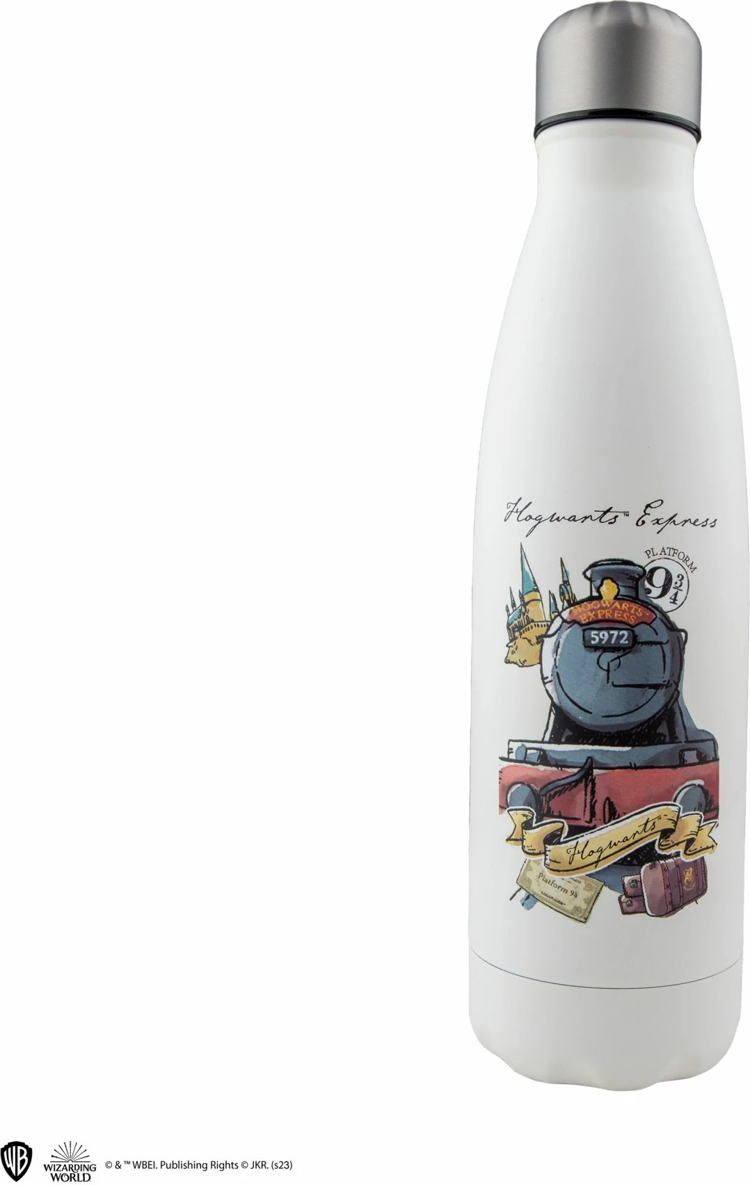 Shishe termike Cinereplicas Harry Potter "Journey to Hogwarts" 500 ml, e bardhë