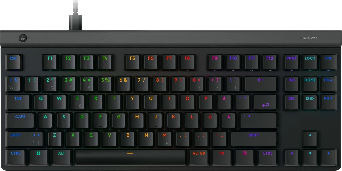 Tastierë lojërash Logitech G515 TKL me kabllo, e zezë