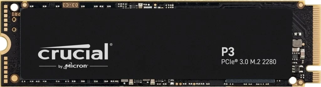 Disk Crucial SSD P3 M.2 PCI-e NVMe, 1TB