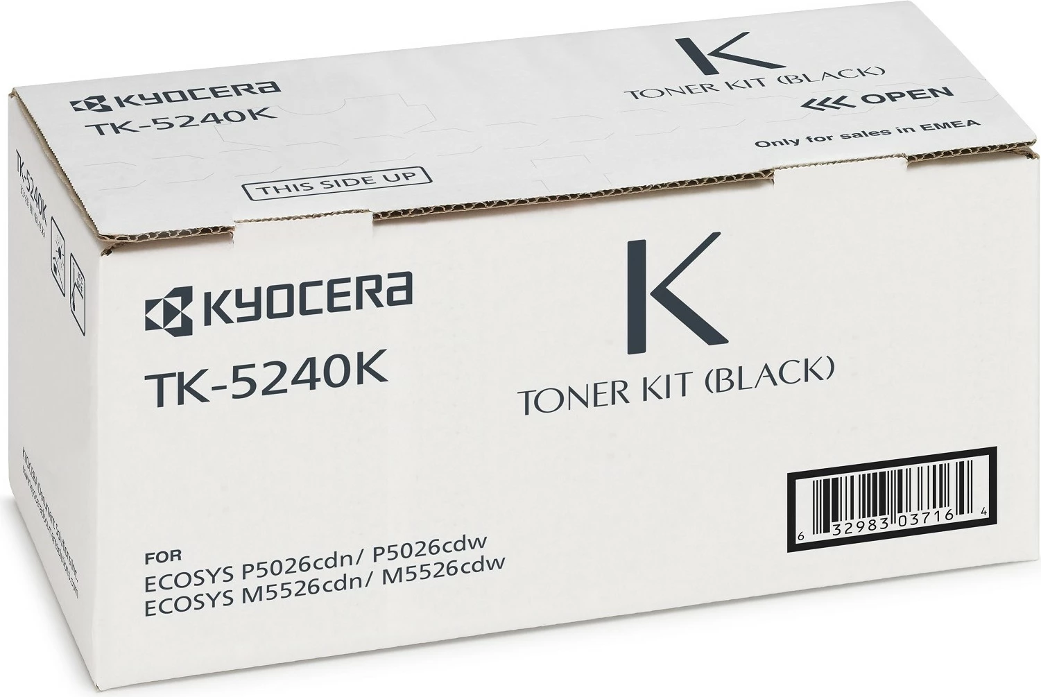 Toner Kyocera TK-5240K, 4000 faqe, Ngjyrë e zezë