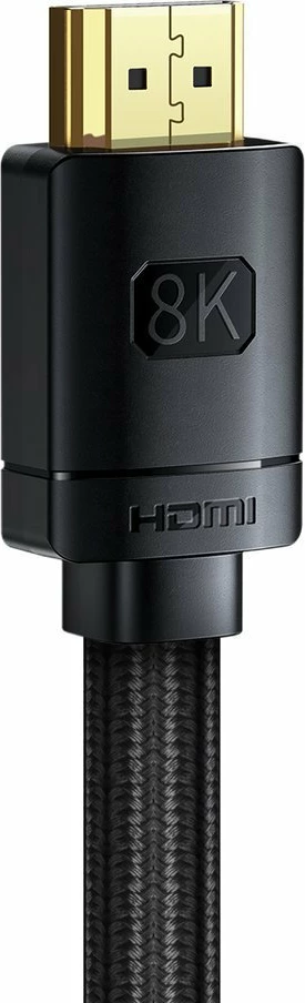 Kabllo HDMI Baseus CAKGQ-L01, 3m, 8K, 48Gbps, e zezë