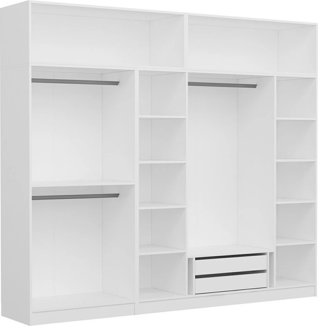 Dollap i madh, ngjyrë antracit, Skye Decor, Kale - 5148