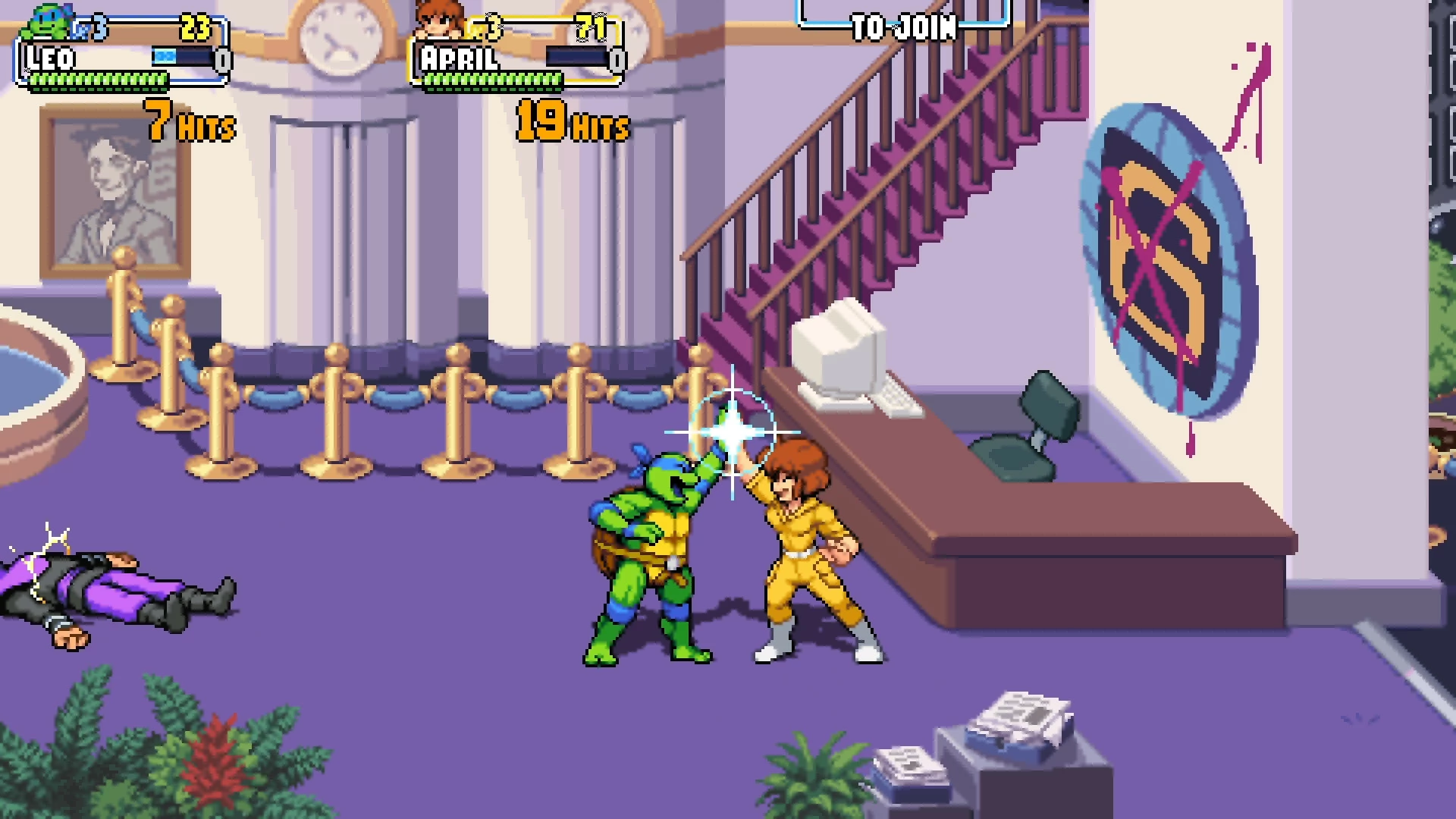 Lojë PC Merge Games Teenage Mutant Ninja Turtles: Shredder's Revenge, DVD-ROM, PEGI 12, set me udhëzues xhepi dhe varëse çelësash