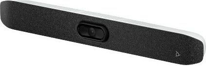 Video bar konferencash POLY Studio V12, 4K Ultra HD, mikrofon i integruar, RJ-45, zi/bardhë