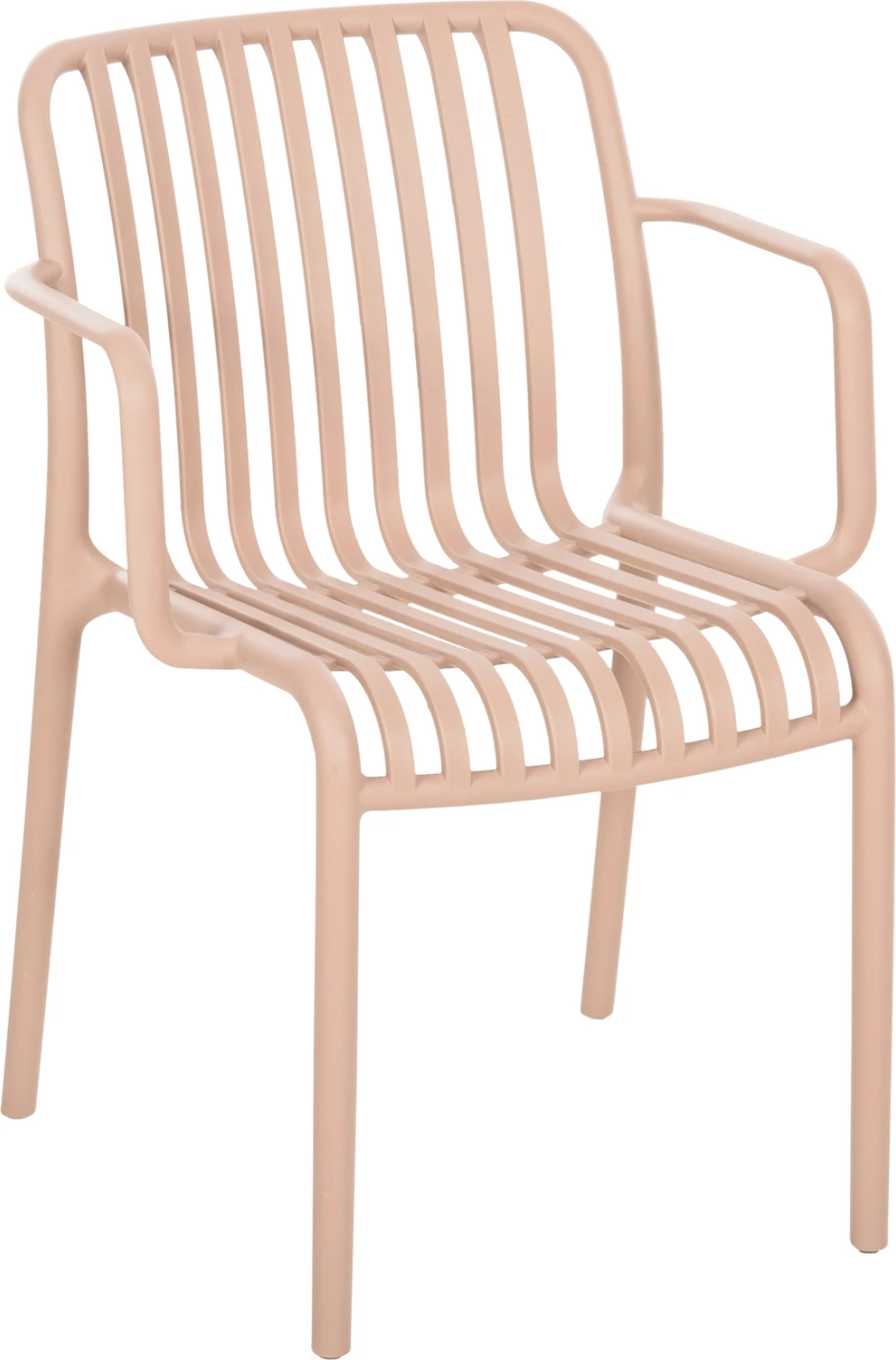 Karrige për jashtë CONVEE FH6105.04 polipropileni, ngjyrë kapuçino, 55x56x79H cm