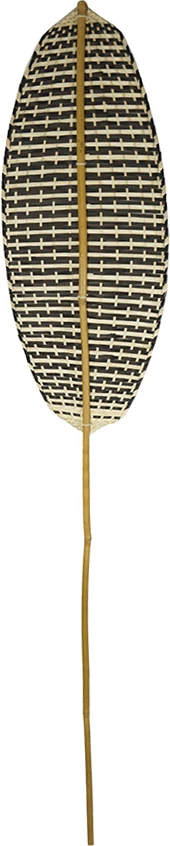 Degë artificiale dekorative, bambu, natyrale e zezë, 60x25x140 cm
