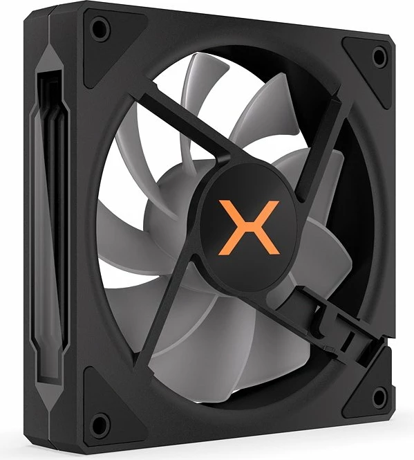 Ventilator PC Krux Corvus 120 ARGB KRXE006 120mm PWM 1600RPM, zi/bardhë, 1 copë
