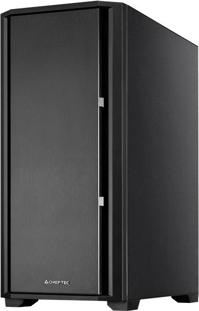 Kasë Chieftec AS-02B-OP Midi Tower, e zezë