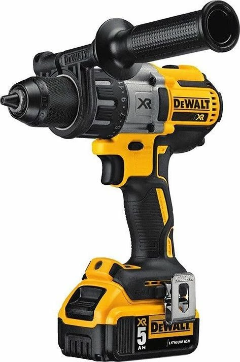Bormakinë udaruese/vidhosëse pa kabllo DeWalt DCD996P2 18 V, 95 Nm, 2x 5 Ah, verdhë/zezë, set me karikues dhe valixhe TSTAK