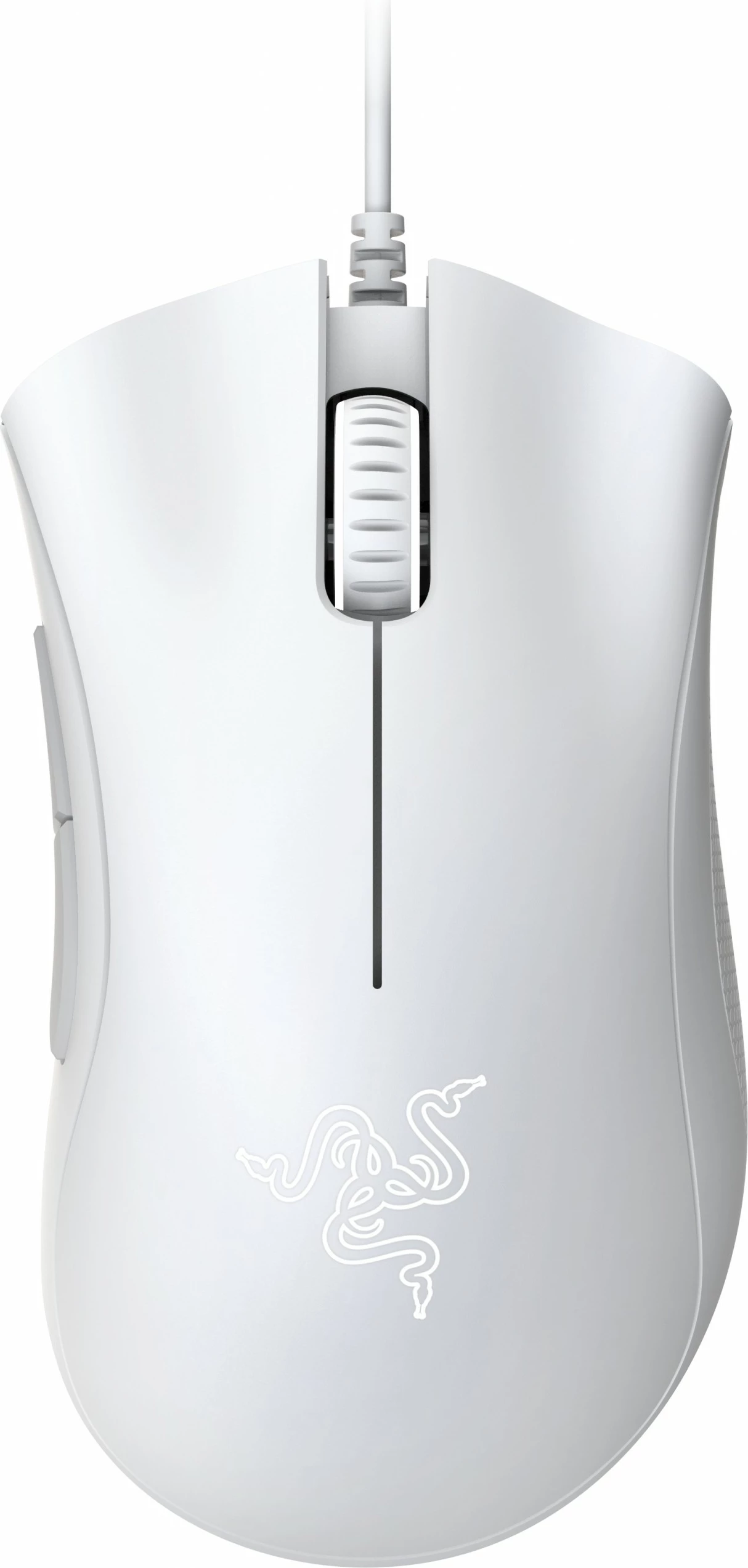 Maus Razer DeathAdder Essential, Djathtas, Optik, USB Type-A, 6400 DPI, Bardhë