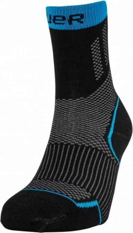 Çorape sportive Bauer për meshkuj, të zeza e kaltër