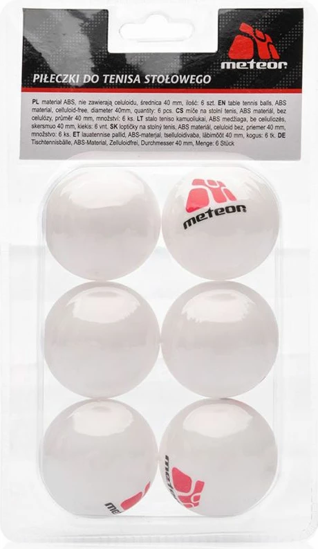 Topa ping pong për të gjithë, Meteor, të bardha