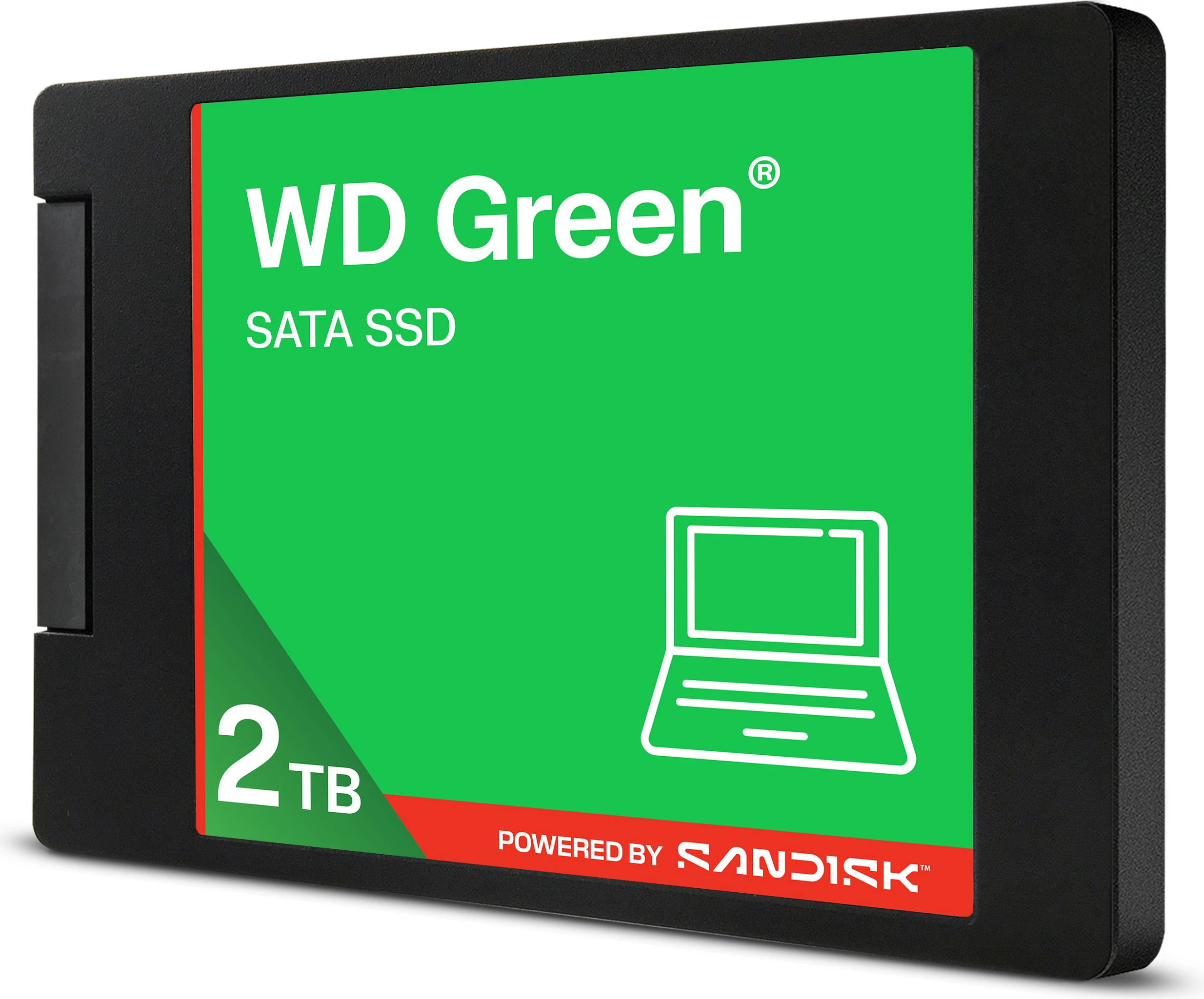 SSD Western Digital WD Green 2TB, SATA, 6Gb/s, 7mm