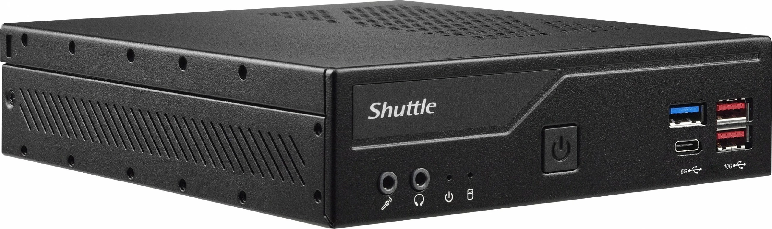 Mini PC Shuttle DH670V2, Intel H670, 1.35L, 2x HDMI, 2x DP, 2x 2.5G LAN, 2x COM, 8x USB, VESA, i zi