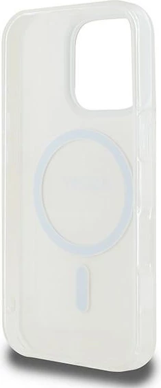 Mbështjellës DKNY Repeat Texture Pattern With Stripe për iPhone 16 Pro Max, Rozë