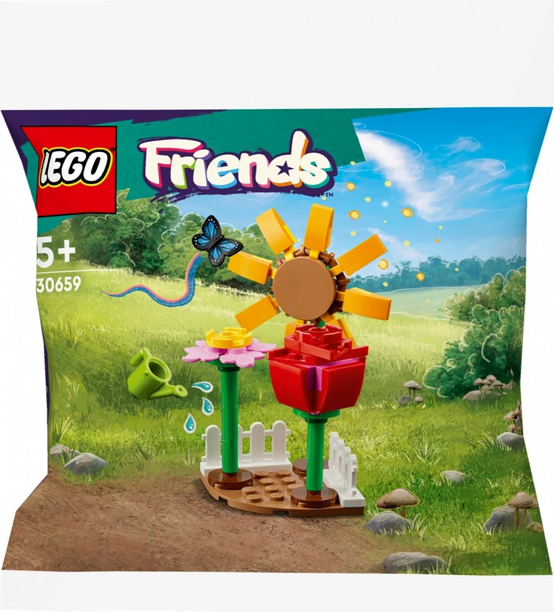 Set ndërtimi LEGO Friends 30659 Garden Full of Flowers, 64 pjesë, plastikë
