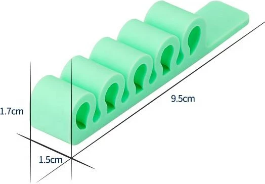 Organizues zyre silikoni Hurtel, portokalli