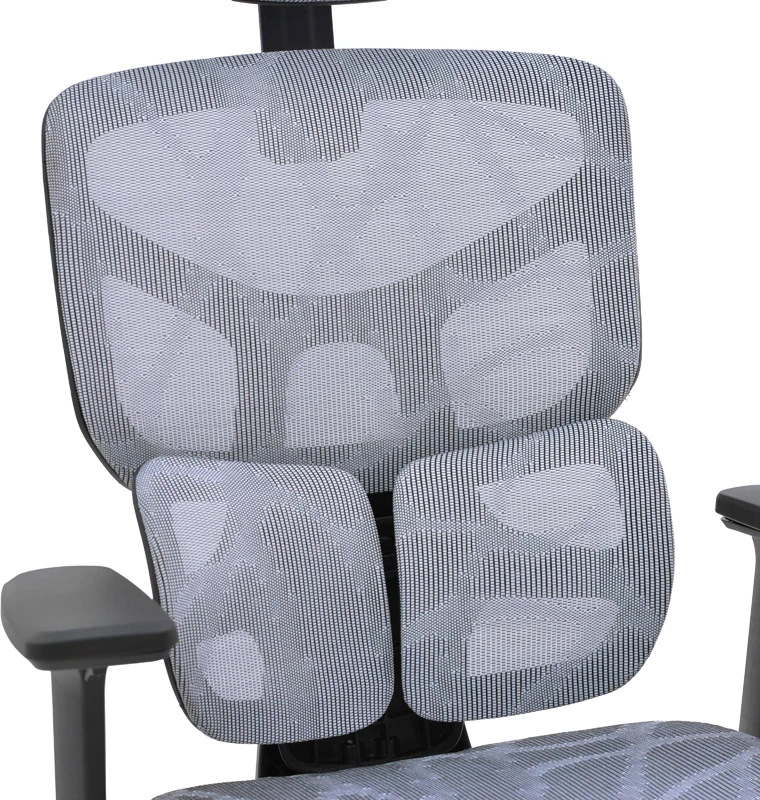 Karrige për zyre Karlo, e kaltër/e zezë