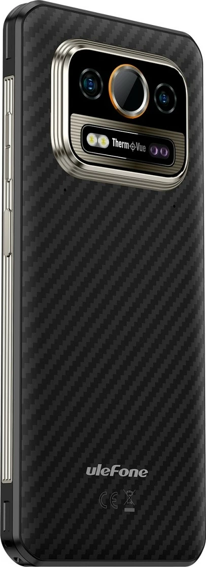 Celular Ulefone Armor 25T Pro, 8/256GB, IP69K, Thermal Vision, Frost Black