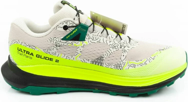 Atlete Salomon, bezhë/jeshile